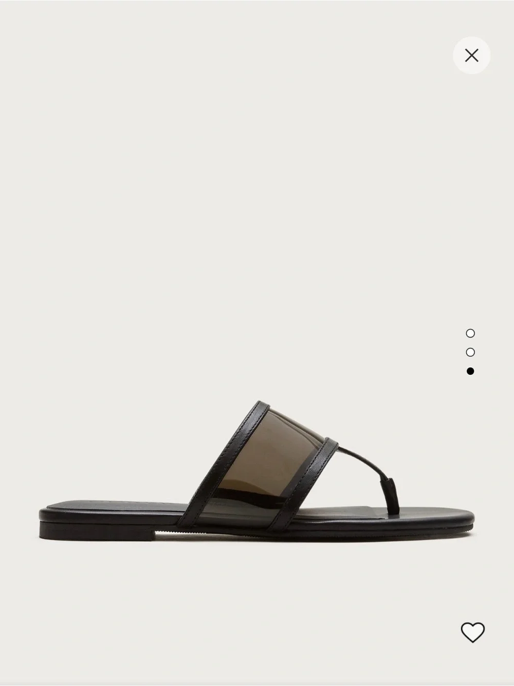 NWT JCrew Audrey Jelly and Leather Thong Sandals in size 7.5